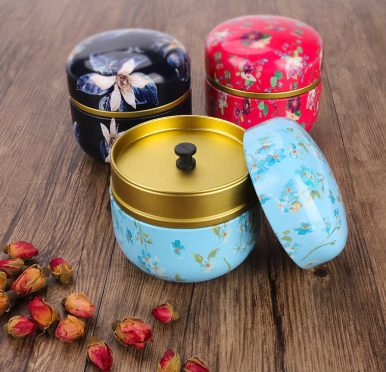 China Travel Gift Tea Storage Tins Box Candle / Chocolate / Christmas Use on sale
