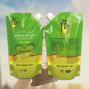 Best Liquid Packaging Stand Up Doypack Spout Cooking Oil  Pouches With Spout wholesale