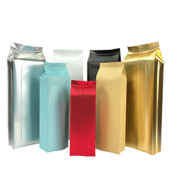 Best Aluminum Foil Matt Back Side Seal Tea Packaging Bag Optional Food Grade wholesale