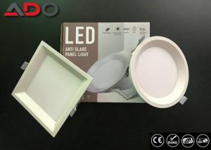 Best Recessed Anti - Glare LED Round Panel Light 22 Watt SMD2835 3000K 80Ra wholesale