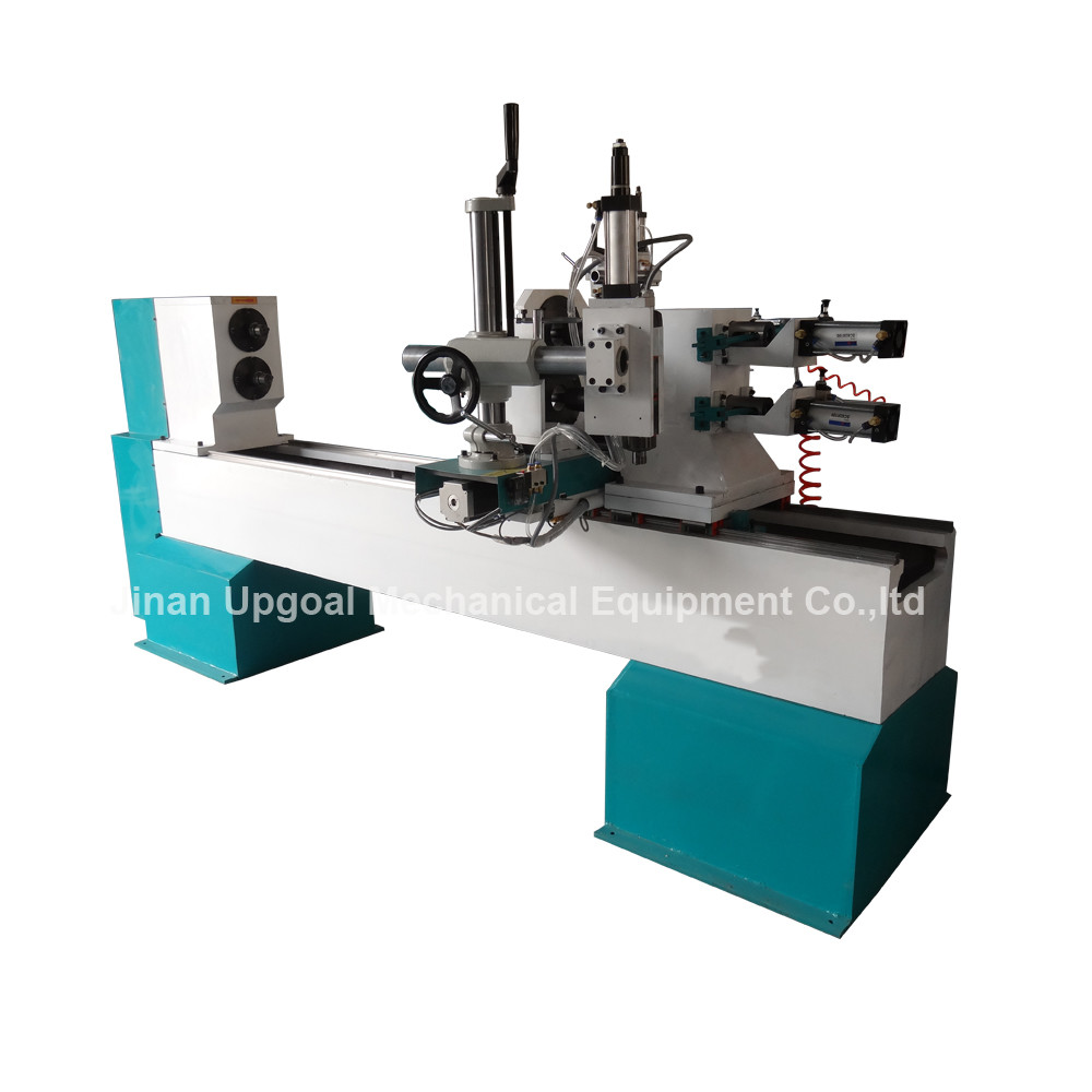 Best Turning Broaching Engraving Wood Lathe Machine with Double Axis Double Blade wholesale