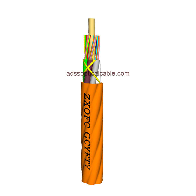 Best Air Blown Gel Free Cable / 12-288 Core Duct Fiber Optic Cable Singlemode GCYFTY wholesale