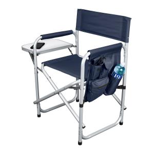 Best Blue Aluminum Hardware Products Foldable Aluminum Sports Chair 250 Lb. wholesale