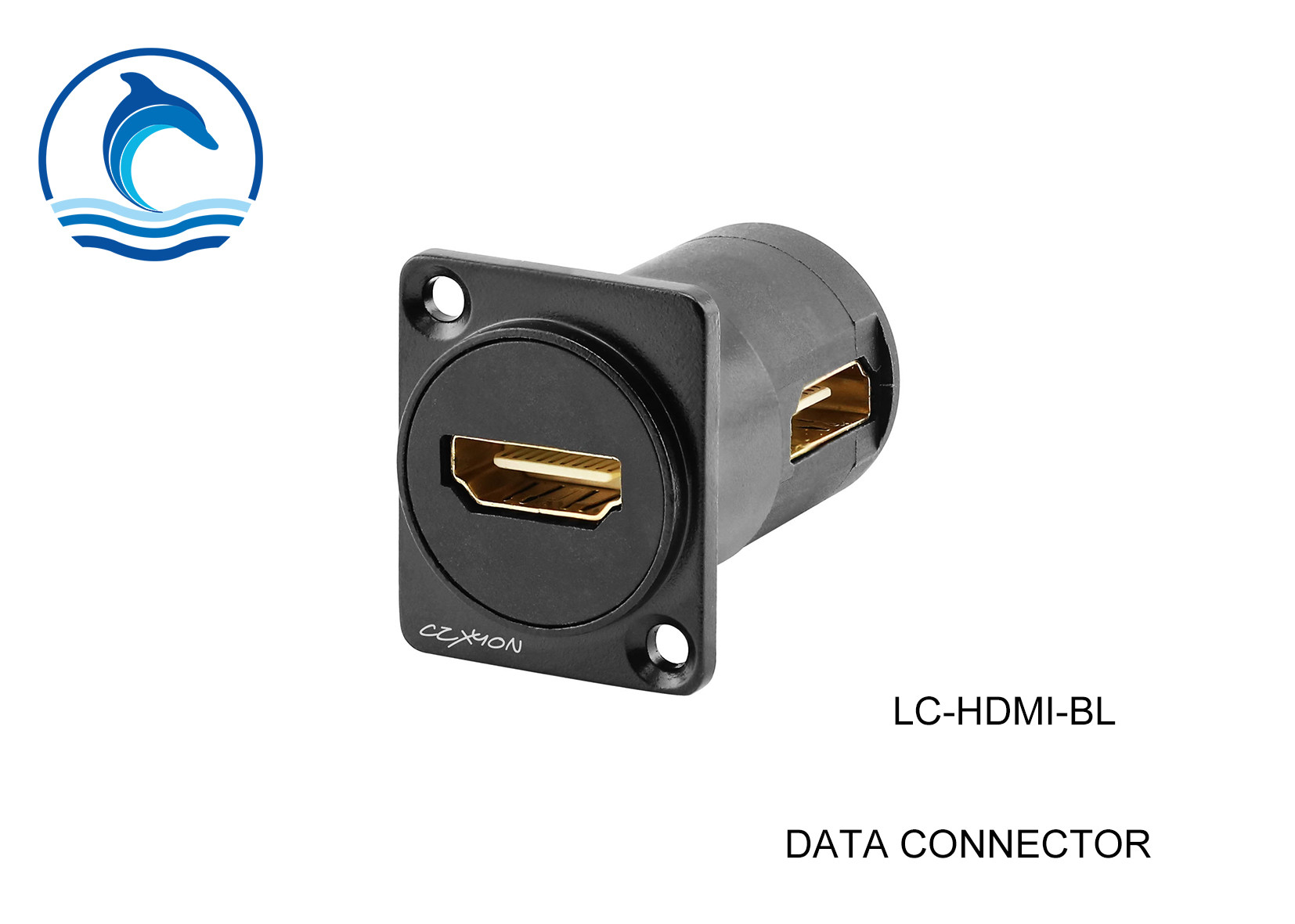 Best HDMI 1.4 Female Feed Through Socket , LC-HDMI-BL Waterproof Data Connector wholesale
