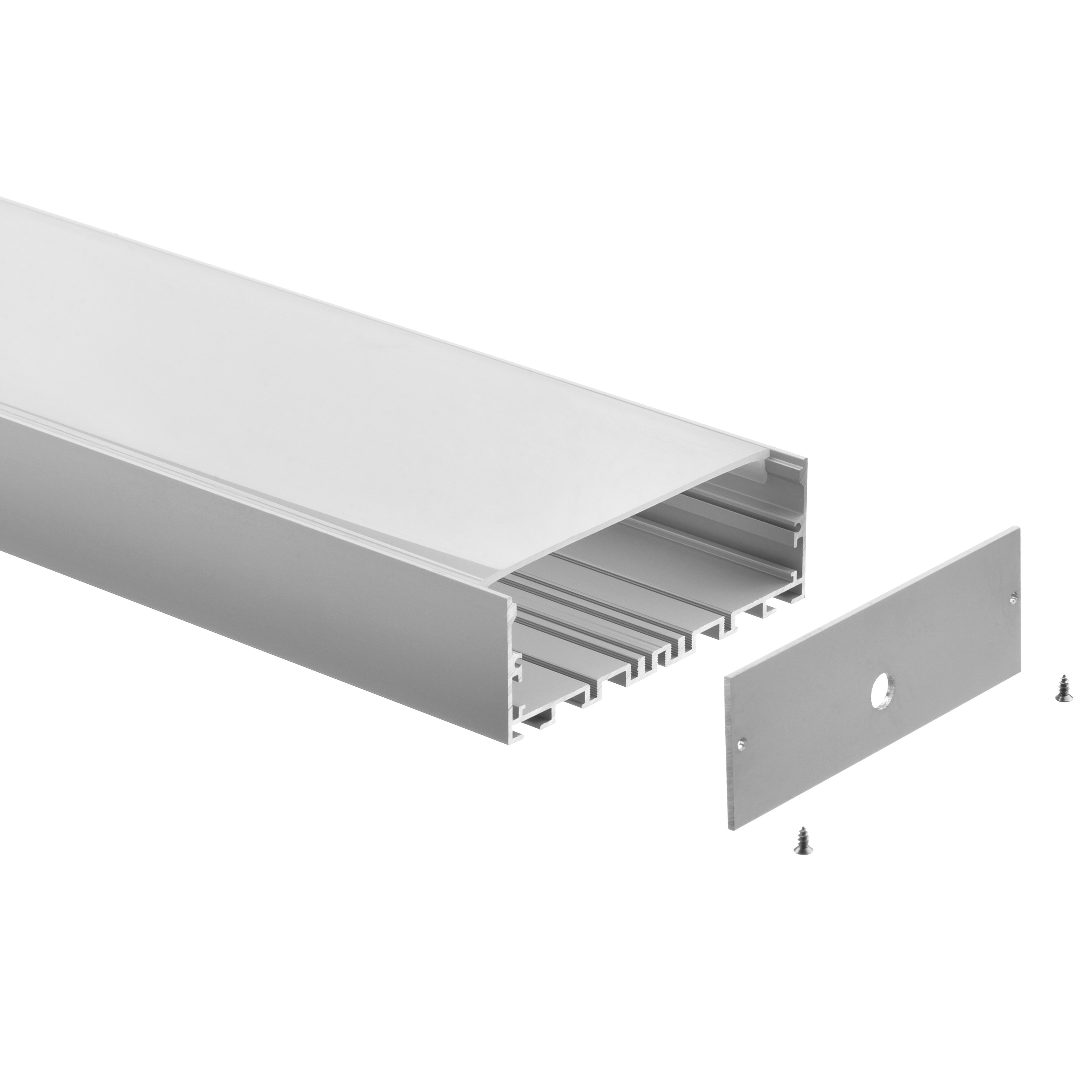 Best Large Aluminium Light Channel Suspended Decorative Profiles For LED Tape wholesale