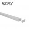 Buy cheap Milky Frosted Opal Cover Surface Mounted LED Profile For Ceiling Cabinet from wholesalers