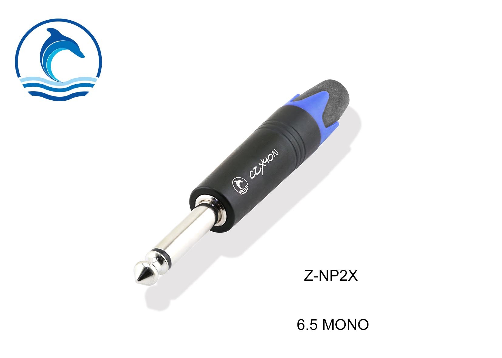 Best 6.35mm TR Video Connector 2 Pole Mono Male Plug , 6.35 Amplifier Microphone Plug wholesale