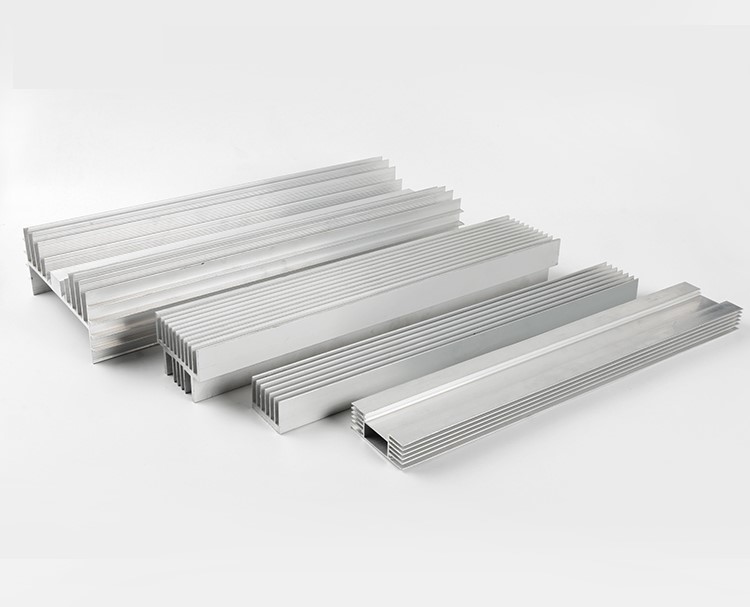 Best 6063 T5 Aluminum Extruded Aluminum Heatsink Large CNC Extrusion Machining Heat Sink Aluminum Profile wholesale