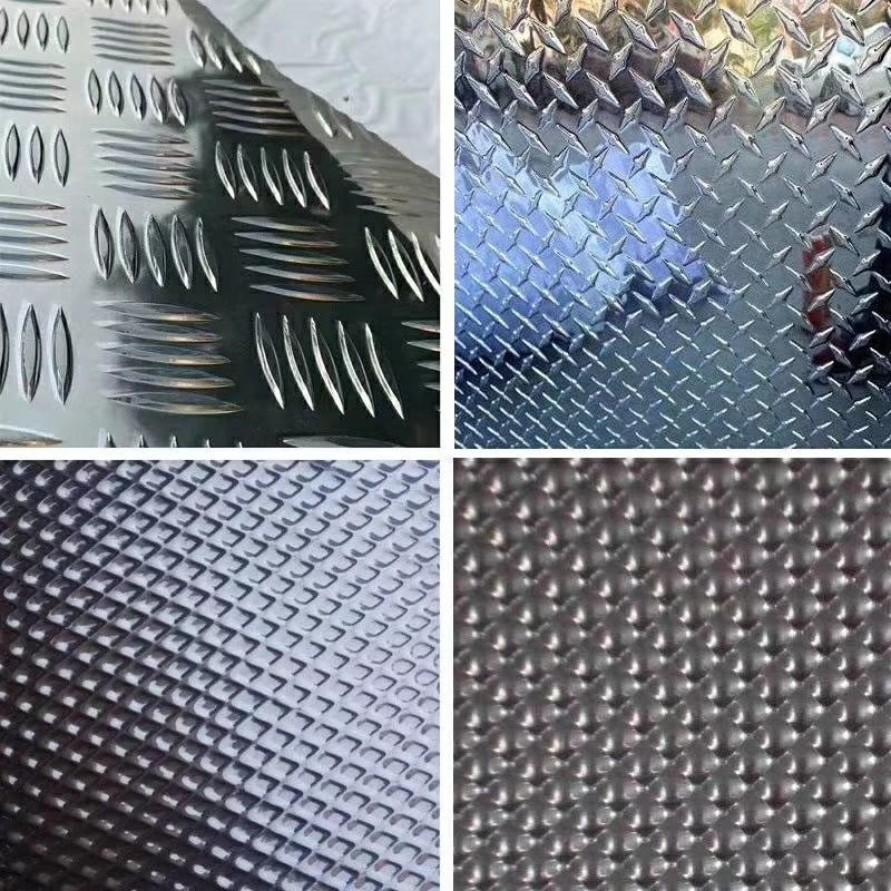 Best Anti Slip Plastic Checkered Aluminum Sheets 5005 5052 5754 H32 2.5mm Chequered Plate wholesale