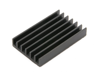 Best Black Anodized Extruded Heat Sink Profiles Brushed Surface Heat Sink 6061 wholesale
