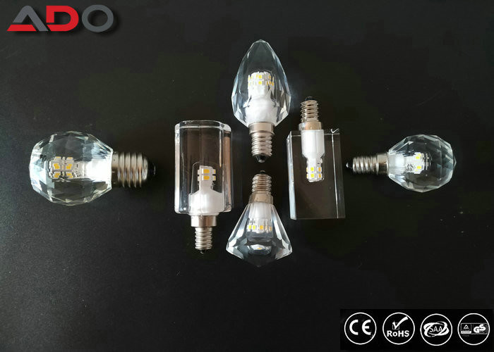 Best E12 Crystal Led Candle Light Ac110v With Ic Constant Current Led Driver wholesale