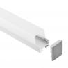Buy cheap LED Strip Light Suspended LED Profile Aluminum Alloy Three Sides 2m 4m Lengh from wholesalers
