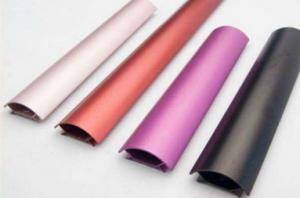 Best Colored Anodizing  6061 Aluminum Profile Customized Shape With Finished Machining wholesale