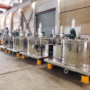 Best Stainless Steel Bottom Discharge Centrifuge , Automatic Centrifuge Four Support wholesale