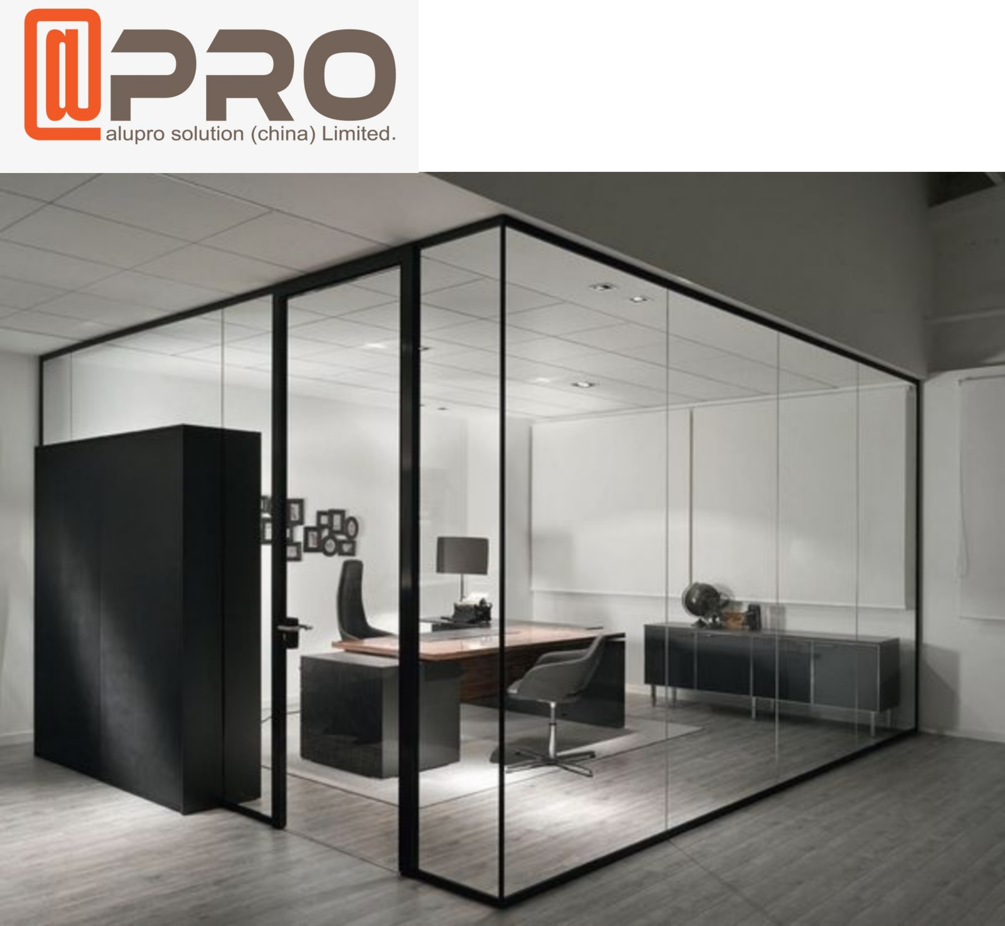 Best Modern Aluminum Wall Interior glass partition walls for offices wholesale