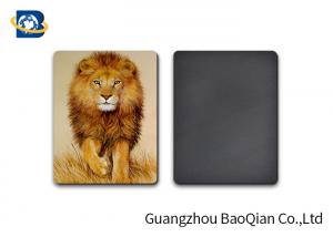 Best Stunning Lion 3D Image Lenticular Magnet Sticker 0.45mm Thickness For Decoration wholesale