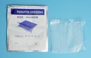 Best Soft Sterile Paraffin Gauze Dressing , Surgery Wound Care Vaseline Gauze Pad wholesale