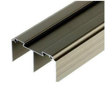 Best Golden / Silver Anodized Profile Aluminum Extrusions For Curtain Wall wholesale