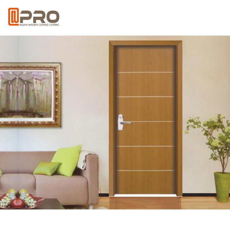 Best Modern Aluminum MDF Interior Doors For Home / Hotel And Apartment wholesale