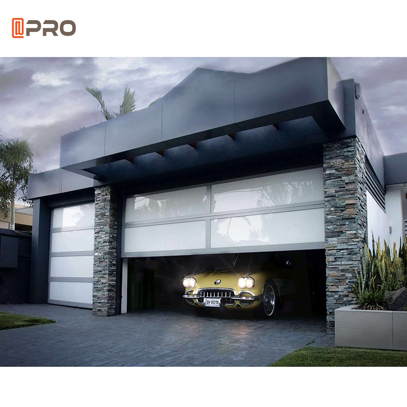 Best Electric Roll Up Glass Garage Doors Security Horizontal Sliding wholesale