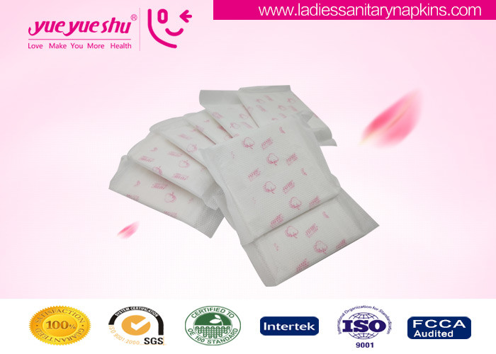 Best Disposable Regular Sanitary Napkins , Butterfly Design Cotton Feminine Pads wholesale