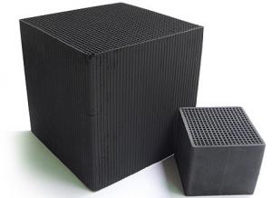 Best Coal Based Honeycomb Activated Carbon 140X32X20mm 1.5mm Wall Thickness 1.0mm wholesale
