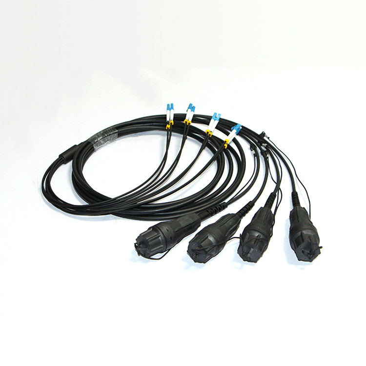 Best Fullaxs Duplex LC CPRI Optical Armored Fiber Cable BBU To RRU wholesale