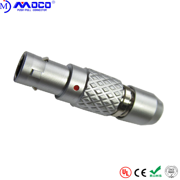 Best Small 0B 7 Pin Round Connector , FGG Male Self Locking Lemo Type Connector wholesale