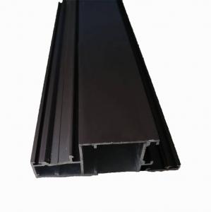 Best 6063 Aluminium Extruded Profiles System For Casement Window Door Brown Silver Color wholesale
