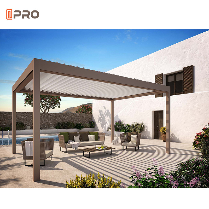 Best Framed Aluminum Modern Garden Customized Arches Arbours Pergola Waterproof wholesale