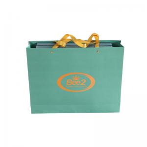 Custom Luxury Printed Paper Gift Bags Packaging With Holographic Logo Factory