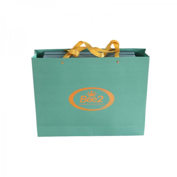 Cheap Custom Luxury Printed Paper Gift Bags Packaging With Holographic Logo Factory for sale