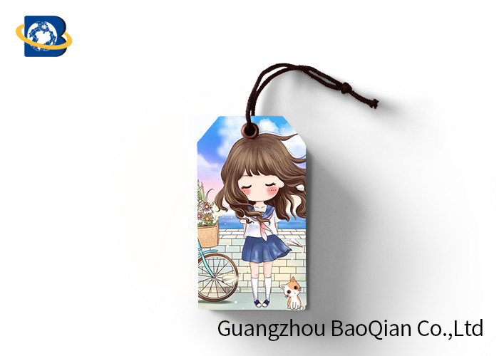 Best Cartoon 3D Picture Custom Printed Hang Tags , Personalized Hang Tags For Clothing wholesale