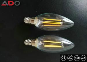 Best Milky Glass Led Candle Light Bulbs C35 Eco Friendly For Amusement Park wholesale