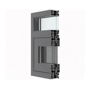 Best Powder Coated Aluminum Door Frame 2.0mmmm Thickness Building Materials wholesale
