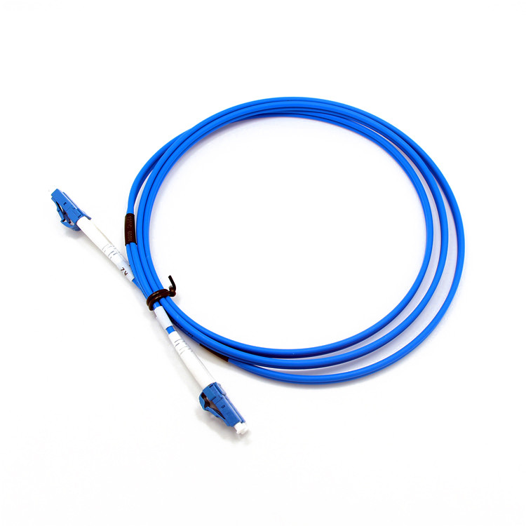 Best LC UPC-LC UPC Zipcord Jumper Optical Fiber Cable Armored Duplex wholesale