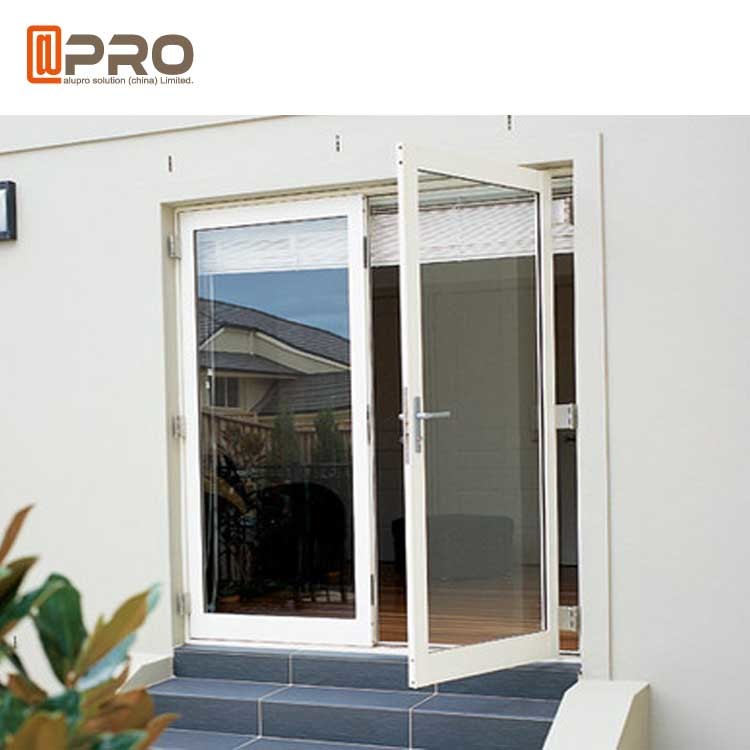 Best Interior Aluminium Hinged Doors With Double Low E Glass For Residential House price door glass hinge aluminum hings glas wholesale