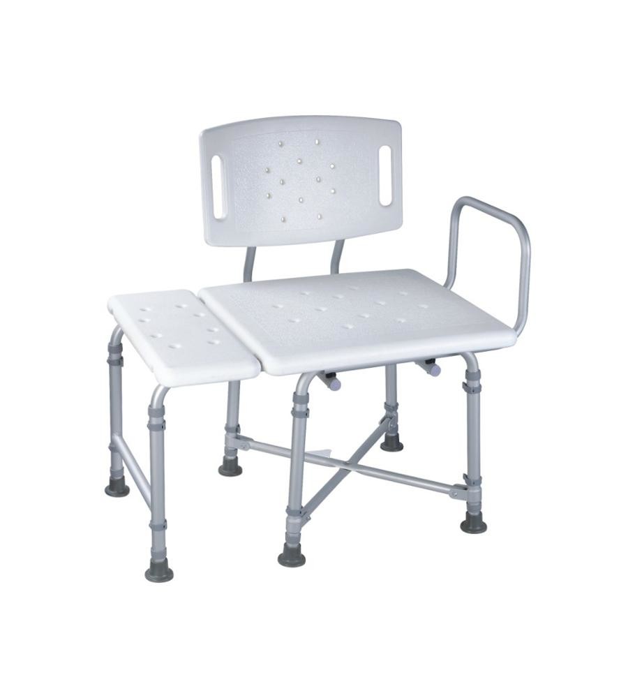 Best Heavy Duty Portable Folding Shower Chairs  For Disabled With Removable Backrest wholesale