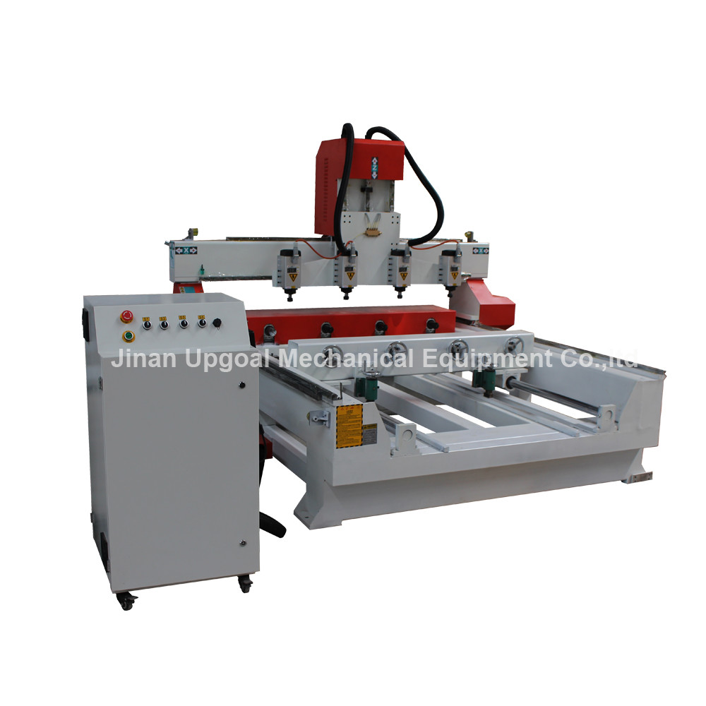 Best 4 Spindles 4 Rotary Axis Cylinder Flat Wood Carving Machine with NK105 Control wholesale