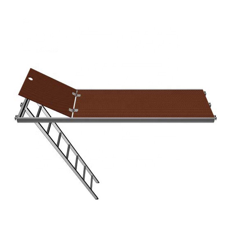 Best Aluminium Plywood Trapdoor Platform With Ladder Construction Use wholesale