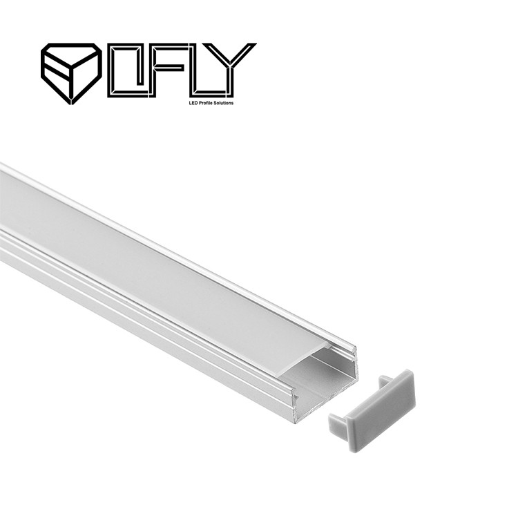 Buy cheap Surface Mounted LED Profile 18*8mm LED Alu Profile Aluminium Extrusion Profiles from wholesalers