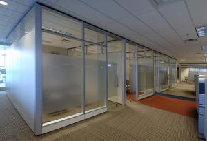 Best Modern Office Space Partitions / Building Aluminium Frame Free Standing Office Partitions wholesale