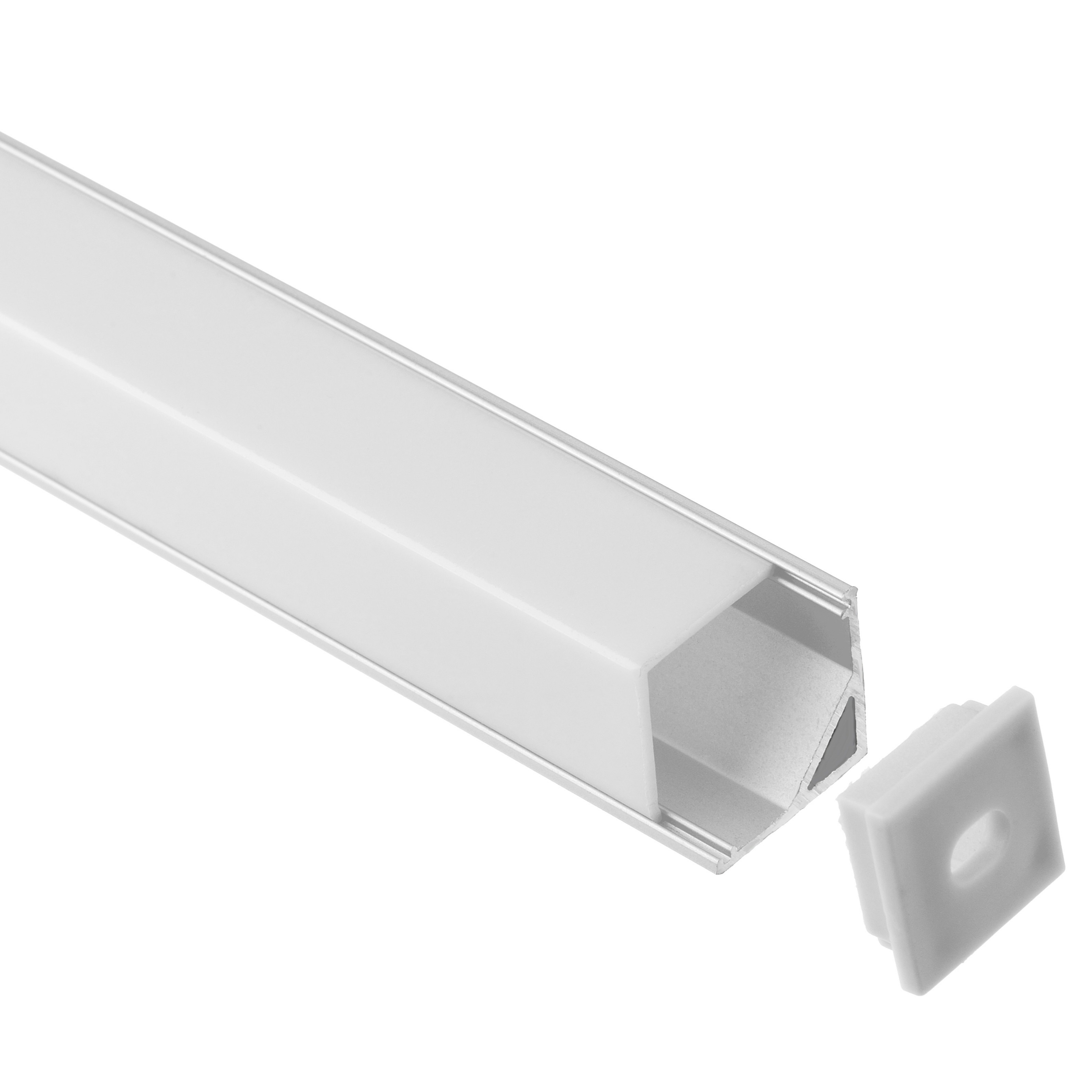 Best YD-1001 Anodized LED Corner Channel Strip Lights Aluminum Profile 16*16mm wholesale