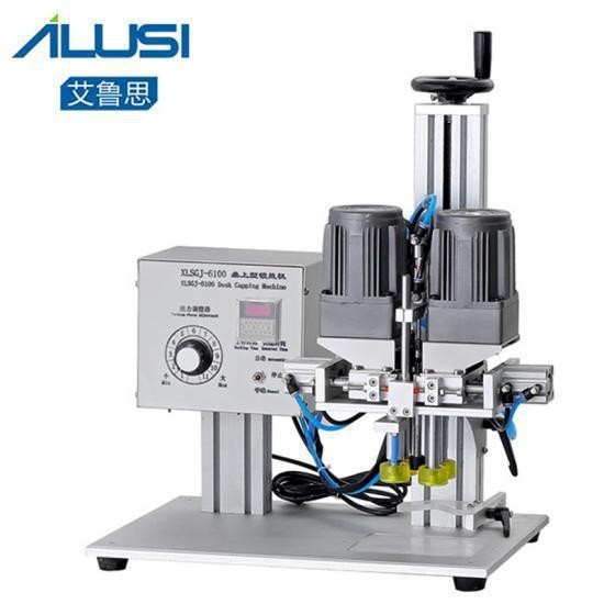 Best AILUSI semi auto Glass Bottle Capping Machine adjustable rotation speed wholesale