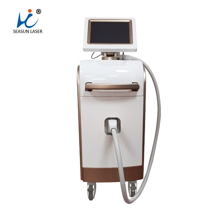 Best Vetical Laser Hair Equipment , Golden Micro Channel Laser Removal Machine wholesale