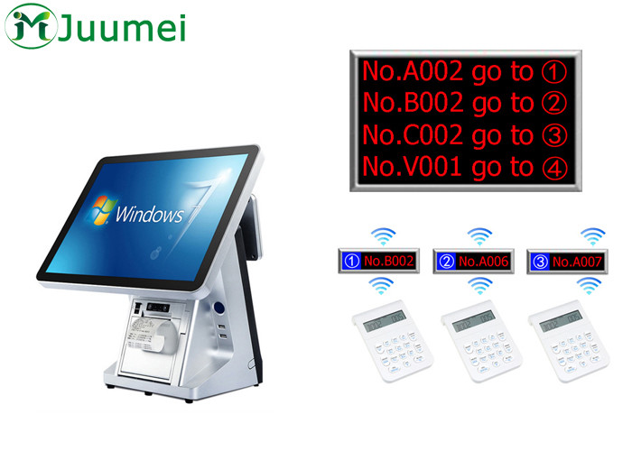 Best Wireless Simple Kiosk Queue Management System With 80mm Thermal Printer wholesale