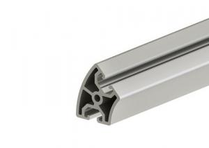 Best 45 Degree 6063 T Slot Aluminium Extrusion Profile Arc Two Opposite Sides wholesale