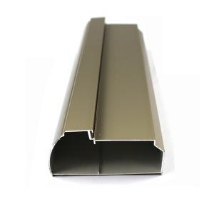 Best Champagne Color Aluminum Curtain Wall Profile T5 For Building Materials wholesale