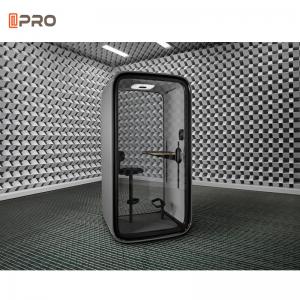 Best Office Portable Telephone Apartment Mobile Soundproof Booth Steel Frame wholesale