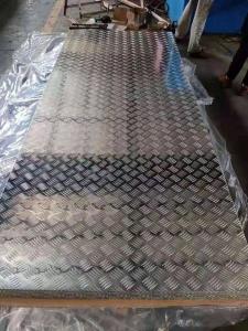 Best Chequered Aluminum Plate 5005 5052 5754 H32 Anti-Slip Checkered Sheets 2.5mm wholesale